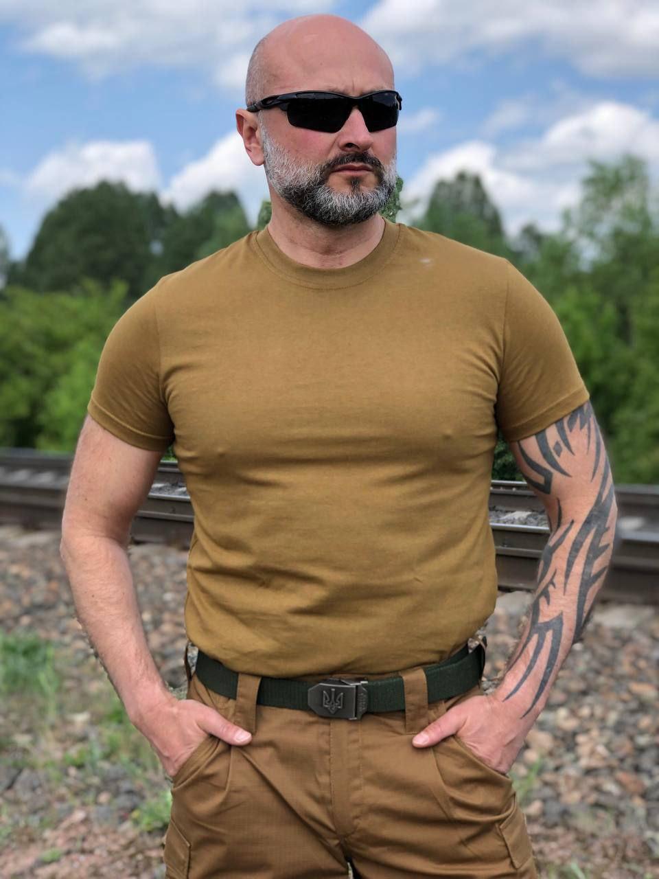 Футболка, койот