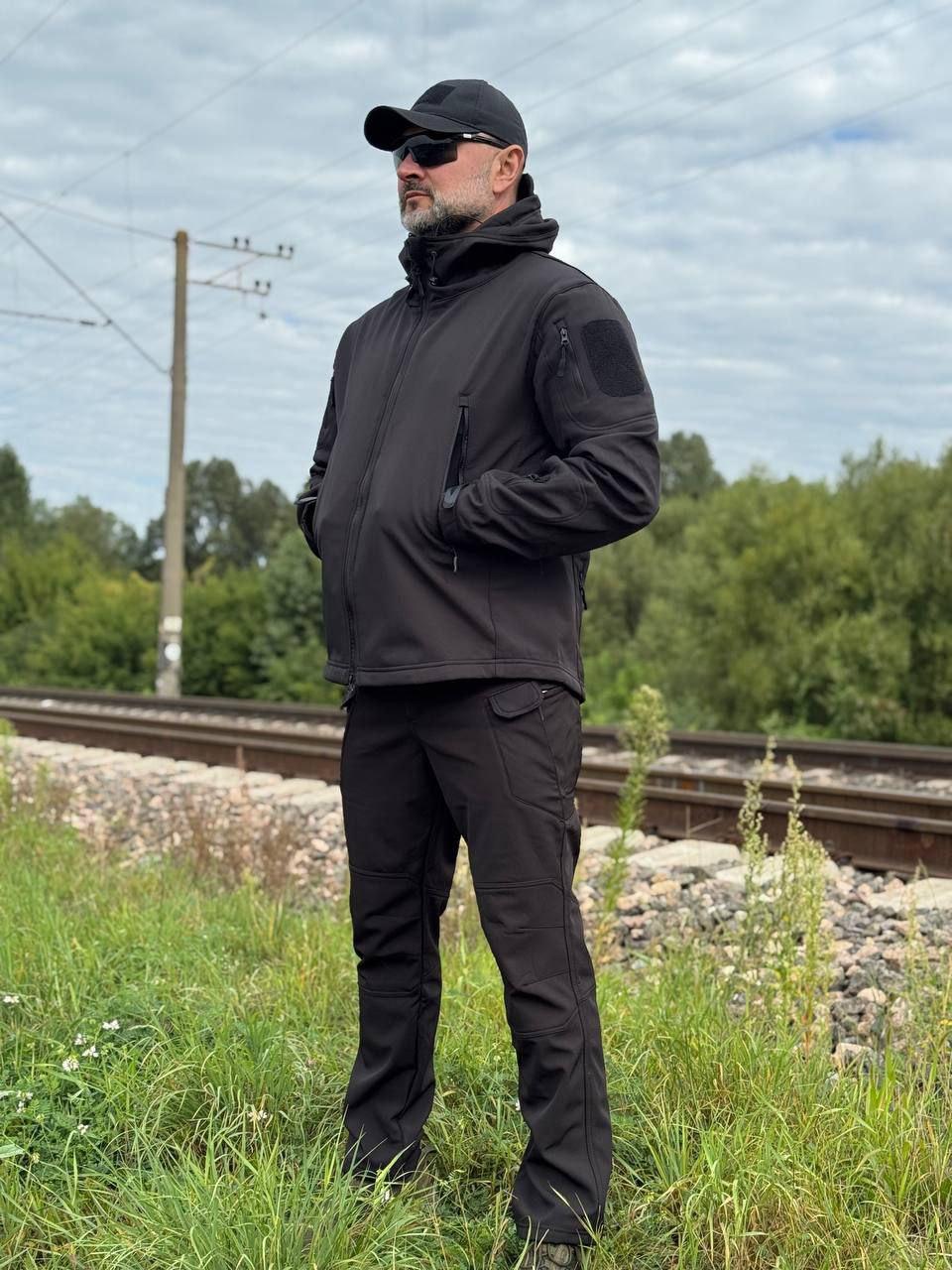 Костюм тактичний Soft Shell/Black