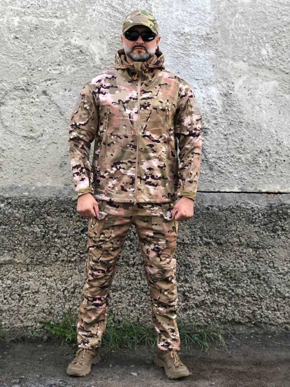 Костюм тактичний Soft Shell/Multicam