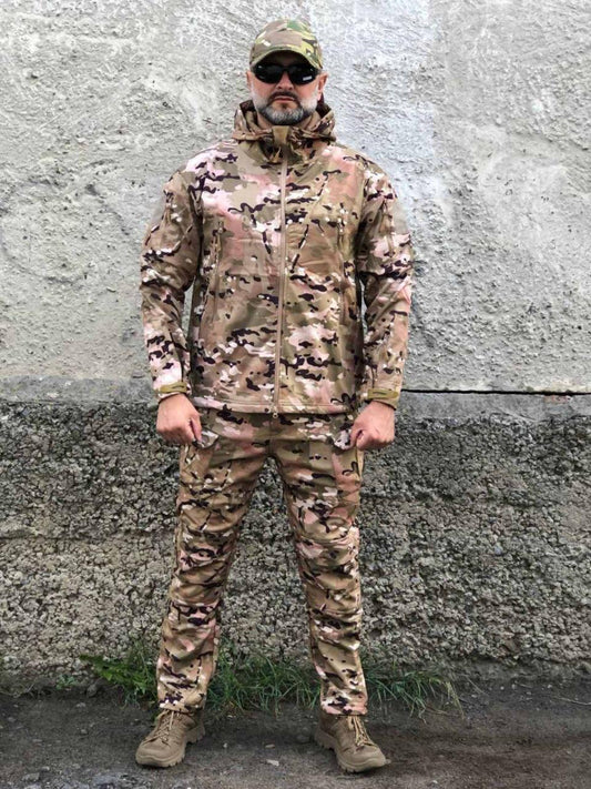 Костюм тактичний Soft Shell/Multicam