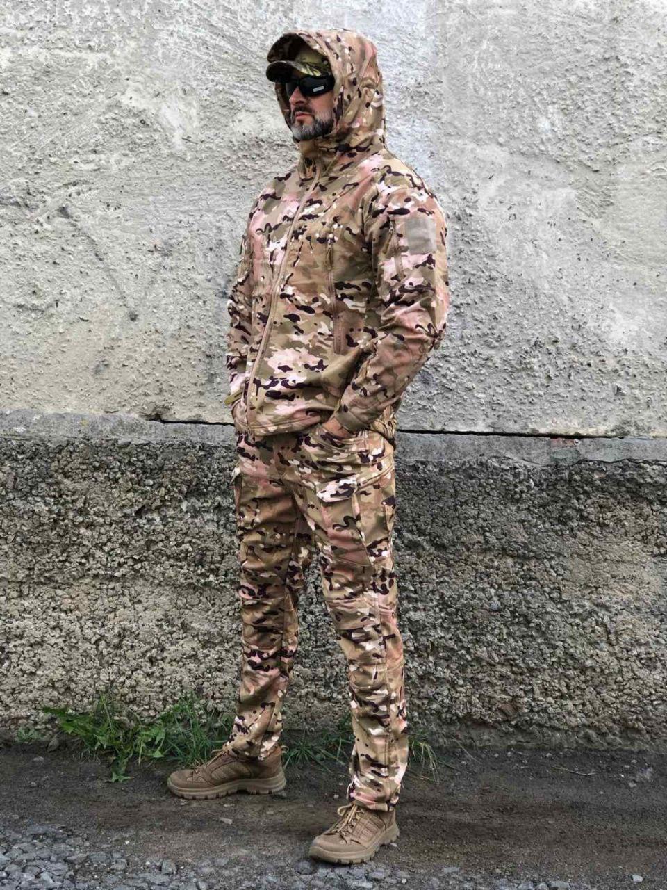 Костюм тактичний Soft Shell/Multicam