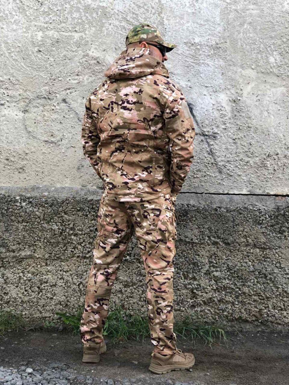 Костюм тактичний Soft Shell/Multicam