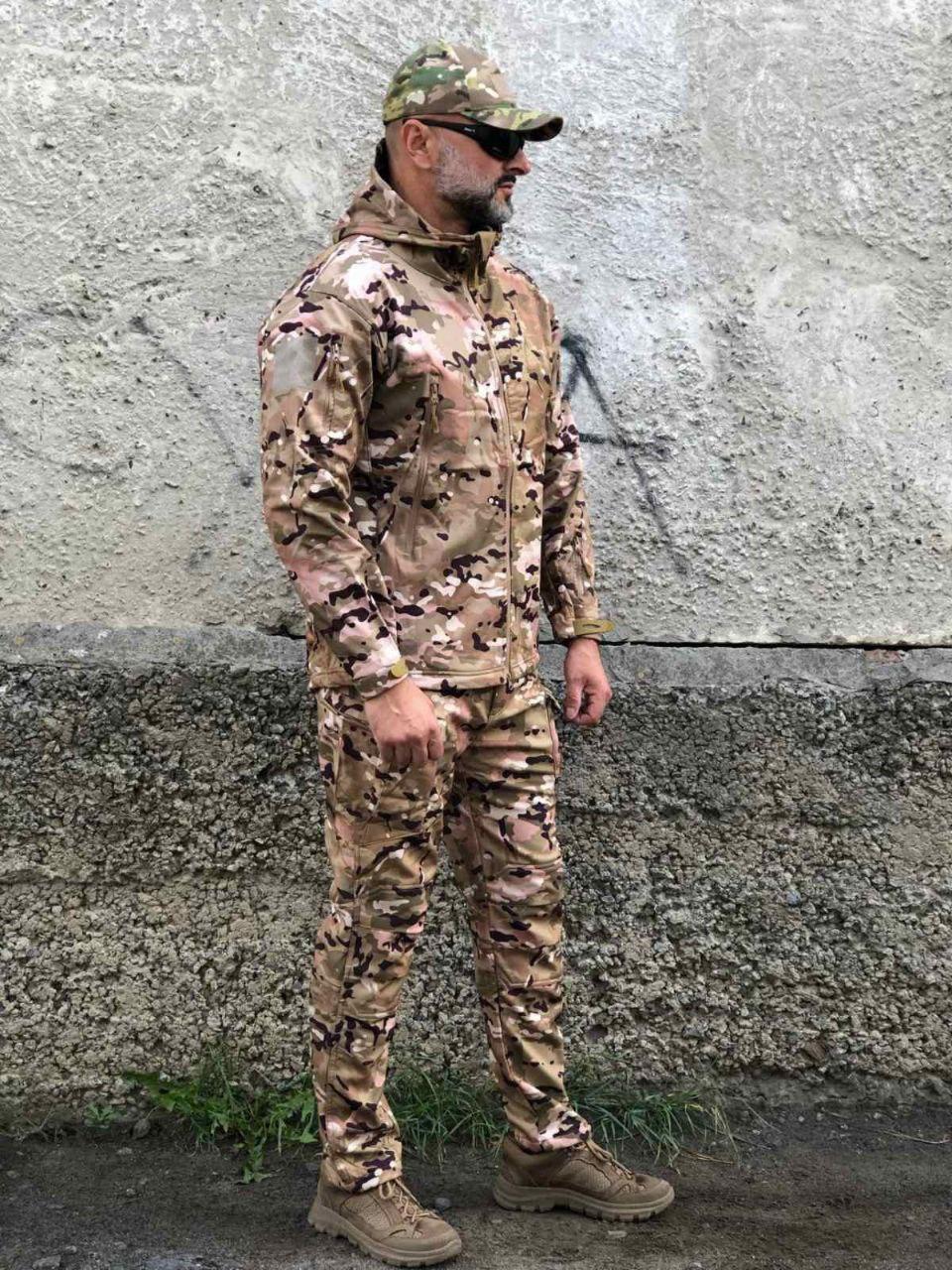 Костюм тактичний Soft Shell/Multicam