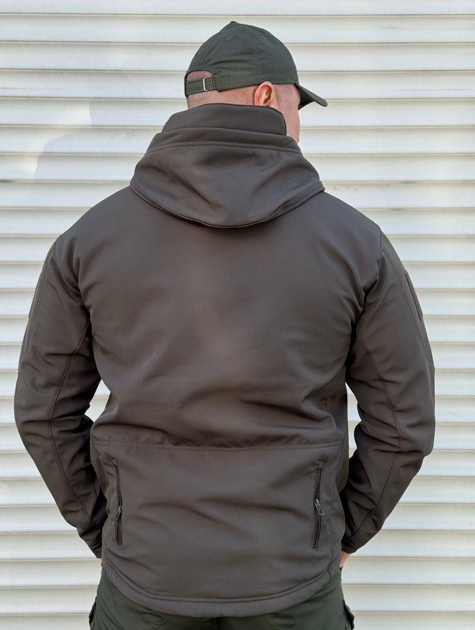 Куртка тактична Soft Shell сіра