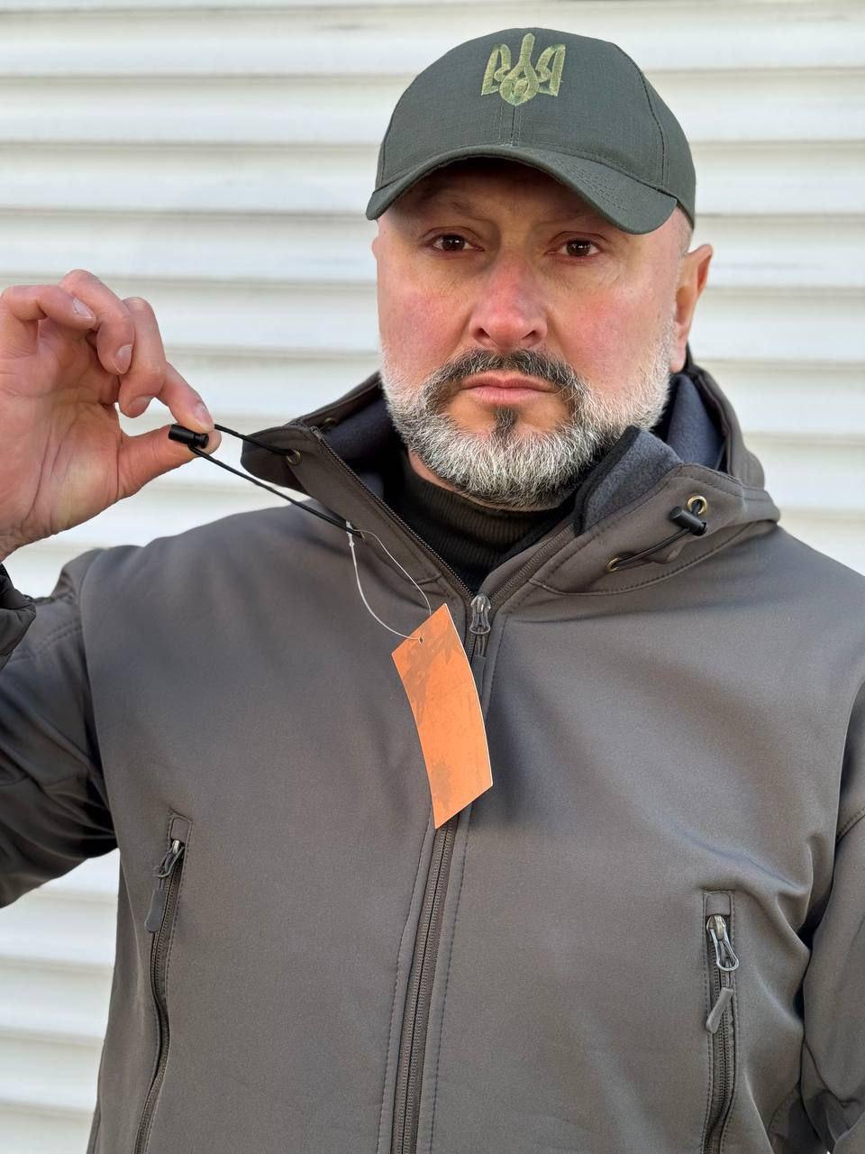 Куртка тактична Soft Shell сіра